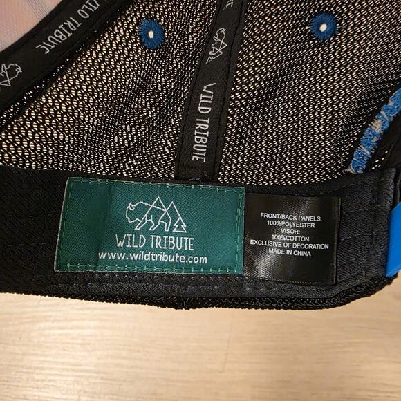 Wild Tribute Orange Blue Black Grand Canyon Landscape Outdoor Cap Hat Unisex - Picture 4 of 6